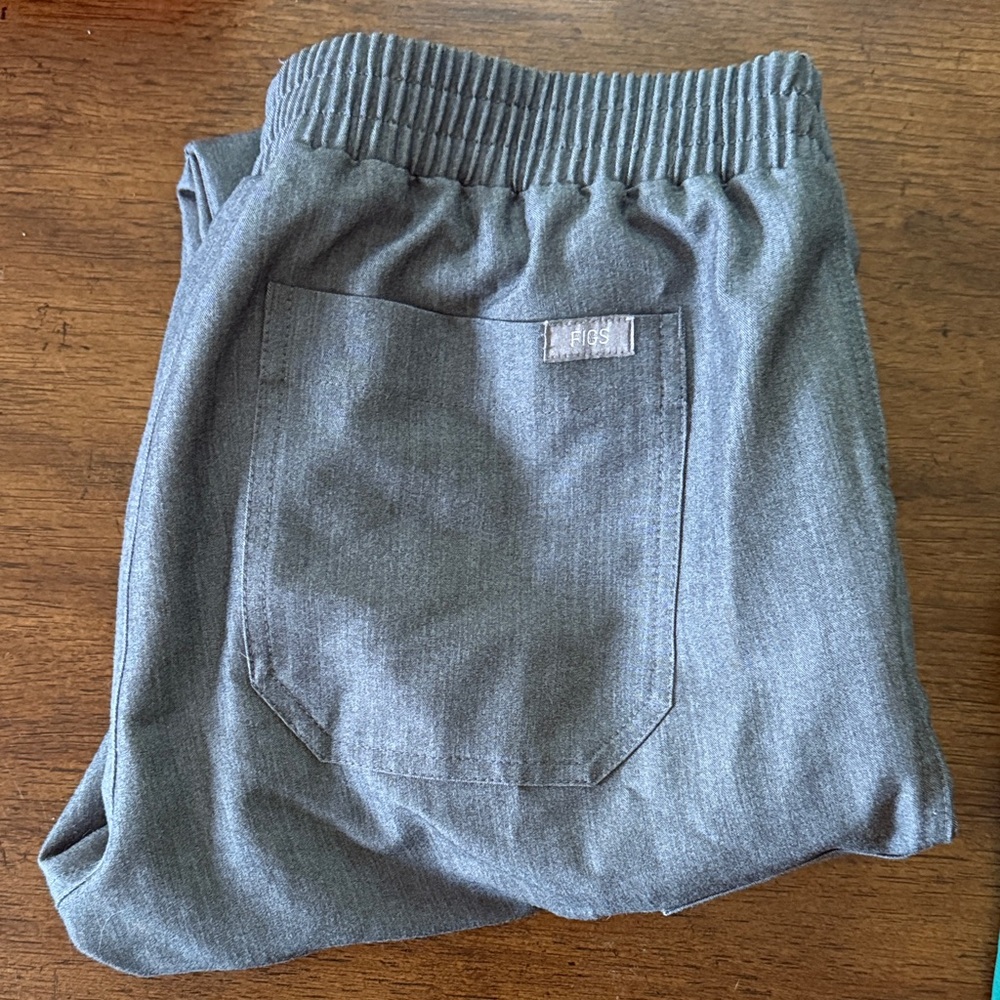 Figs Gray Skinny Pants